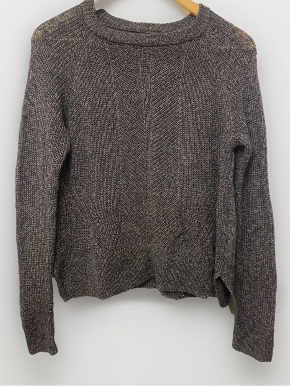 💐2 for $25 Roots Heathered Dark Grey Crewneck Sweater